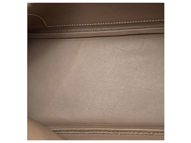 Hermès Borsa Hermes Bolide 31 in Etoupe Gray Taupe - vista 9