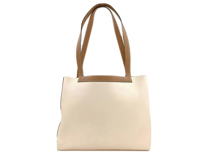 Hermès Hermes Cabasellier 31 Bolsa Tote Marrom Cru - vista 2