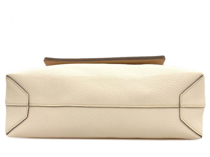 Hermès Hermes Cabasellier 31 Bolsa Tote Marrom Cru - vista 3