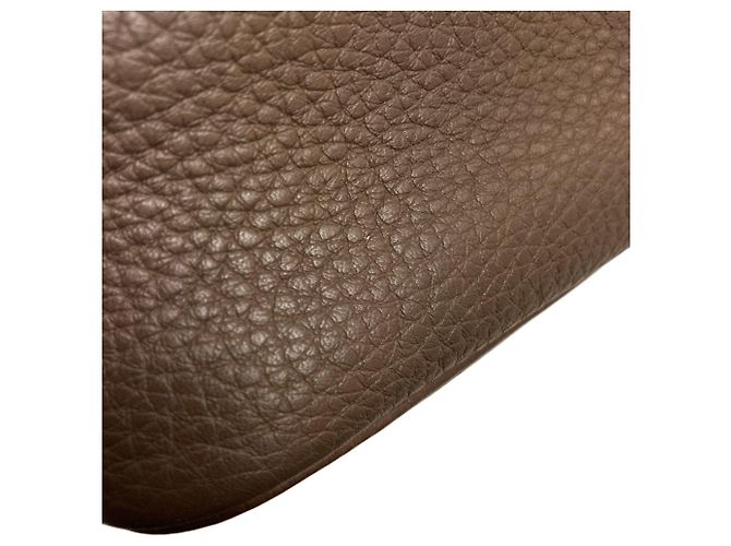 Hermès Hermes Picotin Lock MM Handtasche in Etoupe Gray Taupe - Ansicht 13
