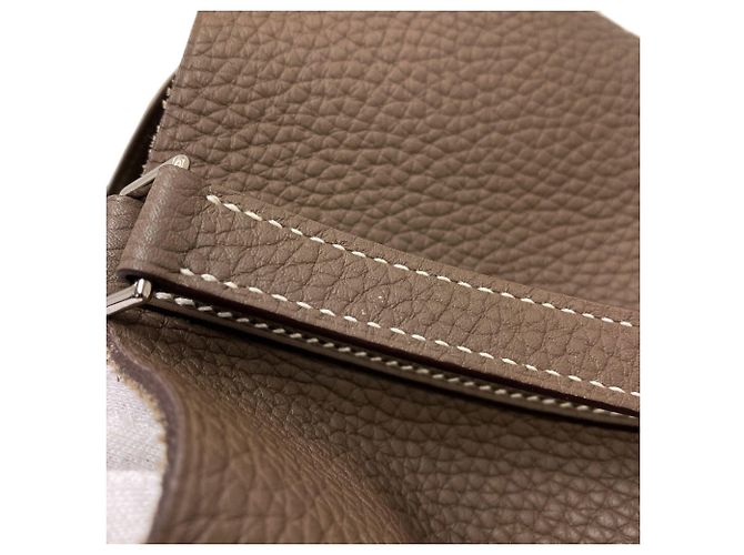 Hermès Hermes Picotin Lock MM Handtasche in Etoupe Gray Taupe - Ansicht 14