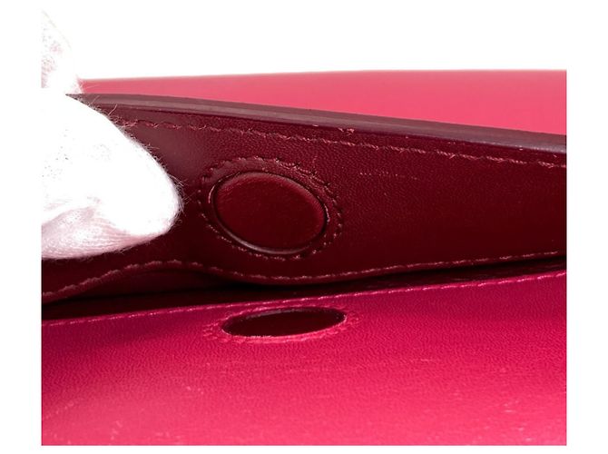 Borsa Salvatore Ferragamo Sofia Gancini Hardware Rosa Bordò - vista 12