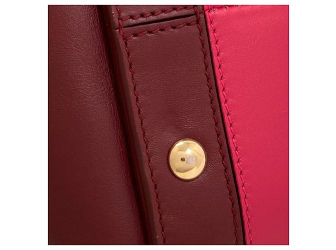 Borsa Salvatore Ferragamo Sofia Gancini Hardware Rosa Bordò - vista 24
