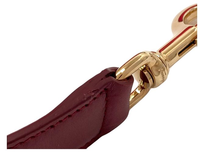 Borsa Salvatore Ferragamo Sofia Gancini Hardware Rosa Bordò - vista 26