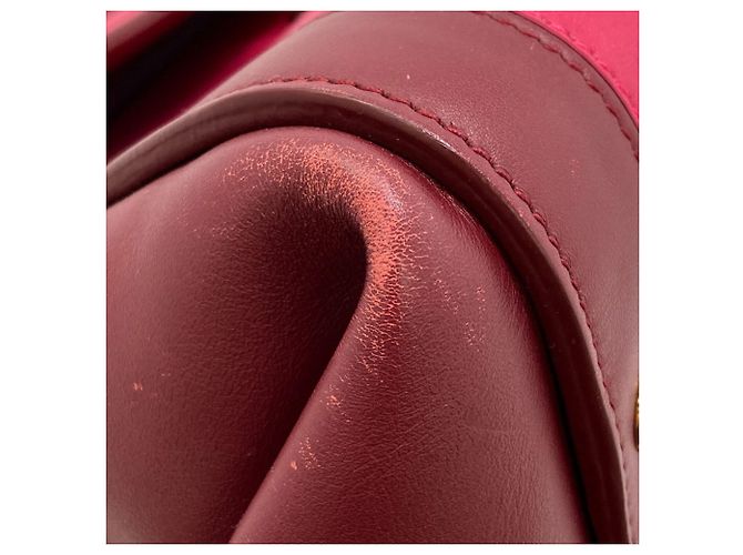 Borsa Salvatore Ferragamo Sofia Gancini Hardware Rosa Bordò - vista 31