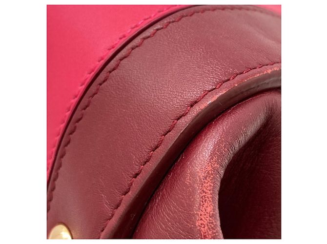 Borsa Salvatore Ferragamo Sofia Gancini Hardware Rosa Bordò - vista 32