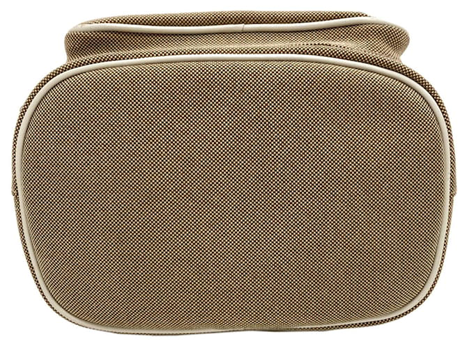 Borsa 2-Way Prada Fiocco con coulisse Marrone Bianco - vista 4