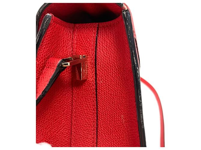 Borsa 2-Way Valextra Iside Rosso - vista 10