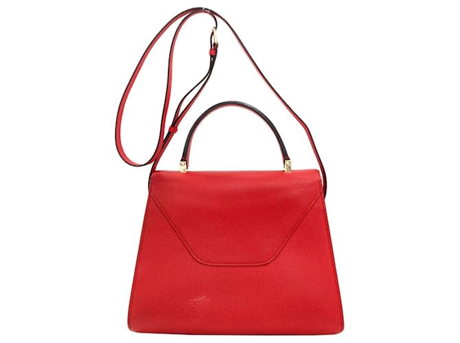 Borsa 2-Way Valextra Iside Rosso - vista 2