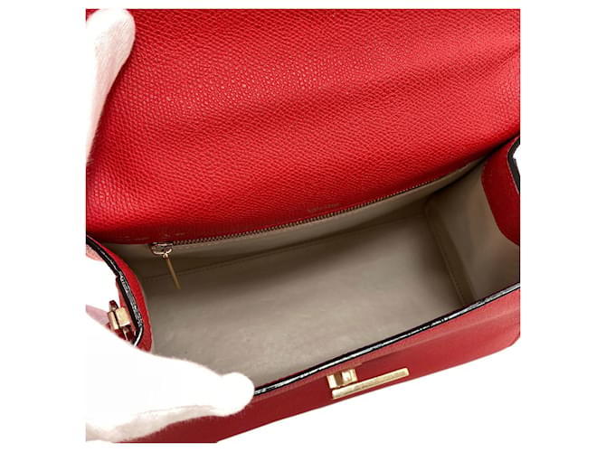 Borsa 2-Way Valextra Iside Rosso - vista 5