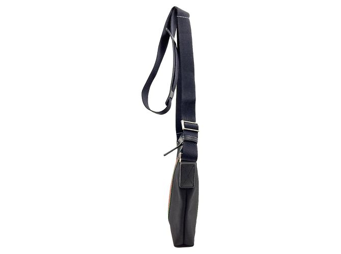 Borsa a tracolla Gucci Sherry Line Nero Rosso Verde - vista 3