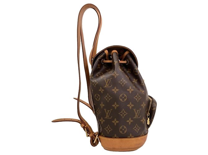 Zaino Louis Vuitton Monogram Montsouris Middle Monogramma - vista 3
