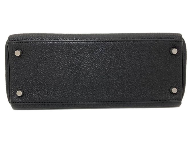 Hermès Borsa Hermes Kelly 28 Nero - vista 4