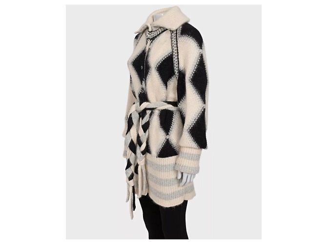 Chanel Luxus-Cardigan mit Gürtel aus Kaschmir-Mischung Größe 38/M Gebraucht - Ansicht 2
