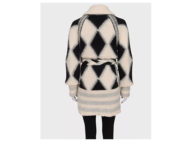 Chanel Luxus-Cardigan mit Gürtel aus Kaschmir-Mischung Größe 38/M Gebraucht - Ansicht 3