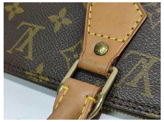 Borsa Louis Vuitton Alma in Canvas Monogram MM Marrone - vista 4