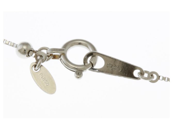 Autre Marque Collana in platino e diamanti Argento - vista 6