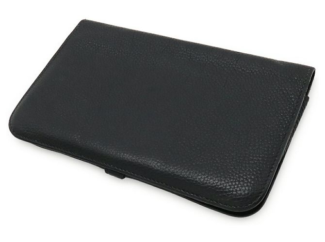 Hermès Dogon Duo GM Long Wallet Schwarz - Ansicht 3