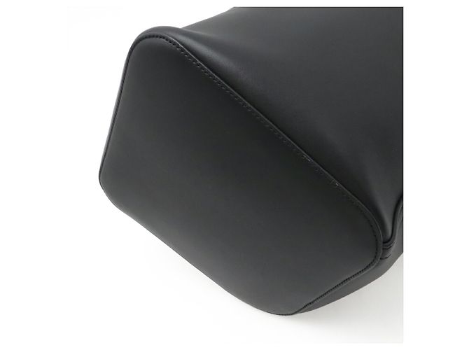 Loewe Pebble Bucket Bag Medium Braun Schwarz - Ansicht 4
