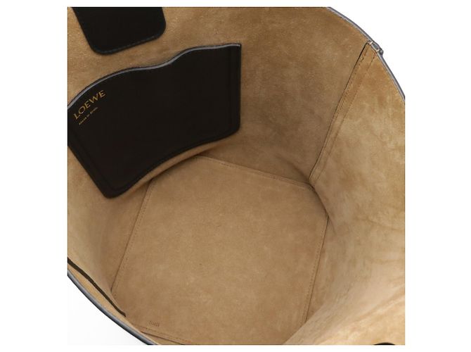 Loewe Pebble Bucket Bag Medium Braun Schwarz - Ansicht 7