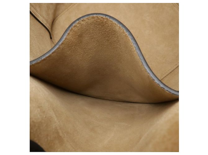 Loewe Pebble Bucket Bag Medium Braun Schwarz - Ansicht 8