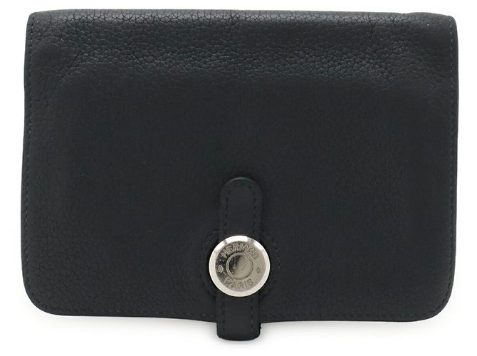 Hermès Cartera Compacta/Monedero Dogon Hermes Negro - vista 2