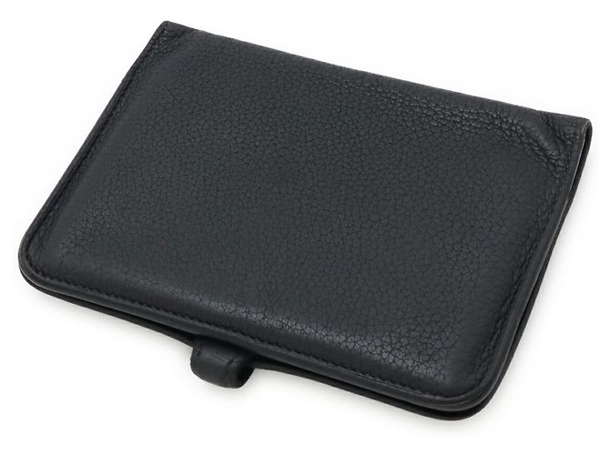 Hermès Cartera Compacta/Monedero Dogon Hermes Negro - vista 3