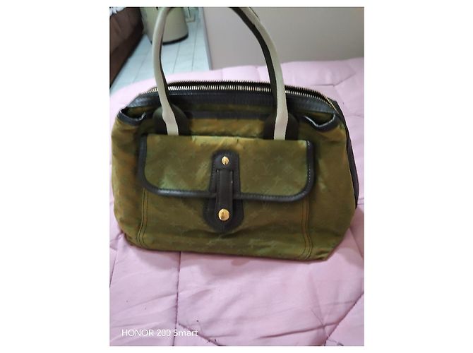 Louis Vuitton Bolso Monogram Canvas - Verde Castaño - vista 3
