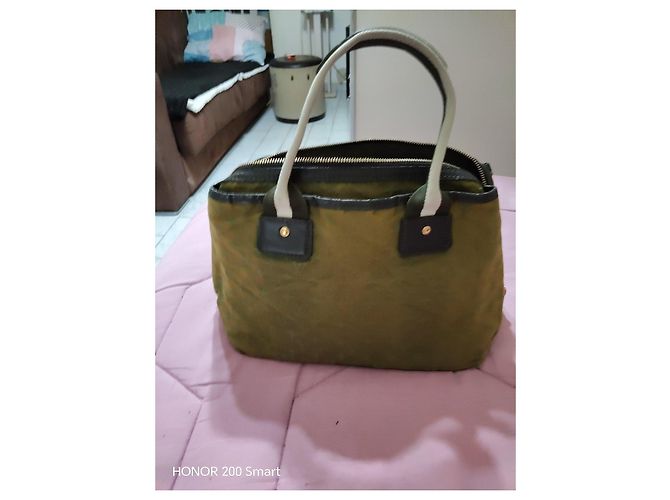 Louis Vuitton Bolso Monogram Canvas - Verde Castaño - vista 4
