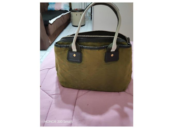 Louis Vuitton Bolso Monogram Canvas - Verde Castaño - vista 5