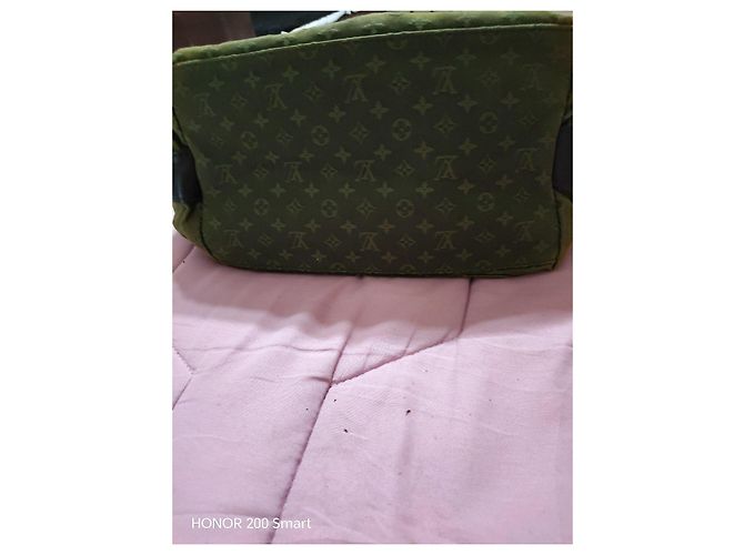 Louis Vuitton Bolso Monogram Canvas - Verde Castaño - vista 9
