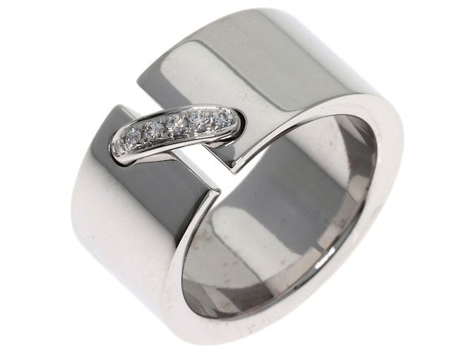 Anillo Liens de diamante Chaumet en oro blanco de 18K - vista 2