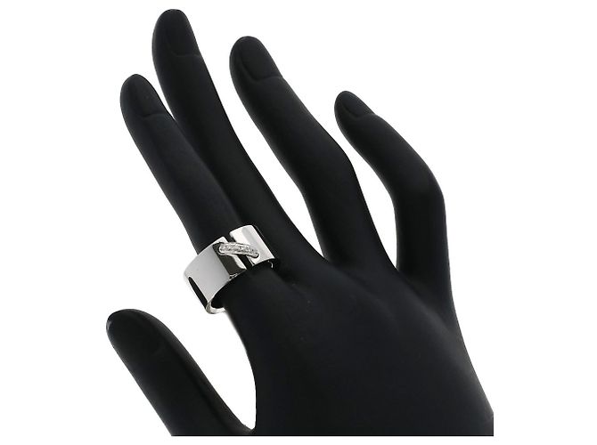 Anillo Liens de diamante Chaumet en oro blanco de 18K - vista 6