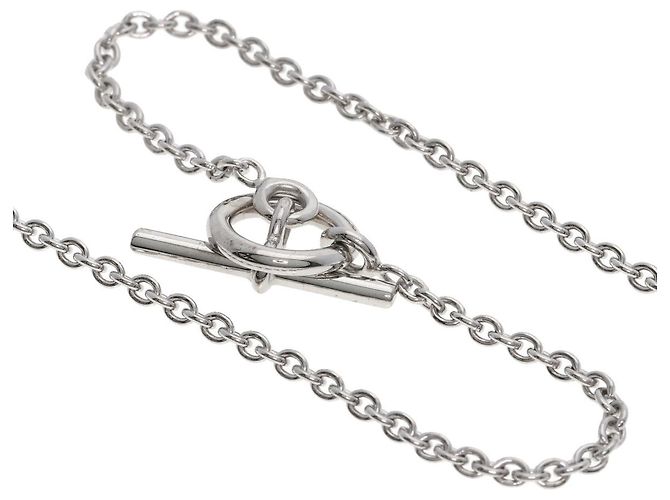 Collar Sellier Diamond en oro blanco de 18K Hermès - vista 3