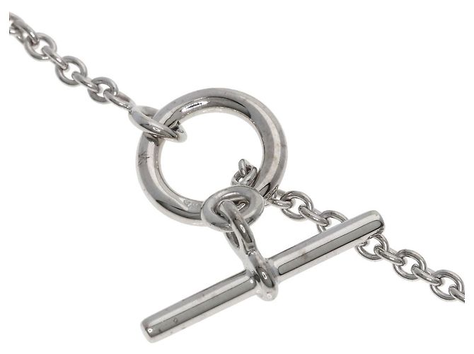 Collar Sellier Diamond en oro blanco de 18K Hermès - vista 4