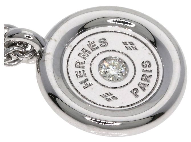 Collar Sellier Diamond en oro blanco de 18K Hermès - vista 7