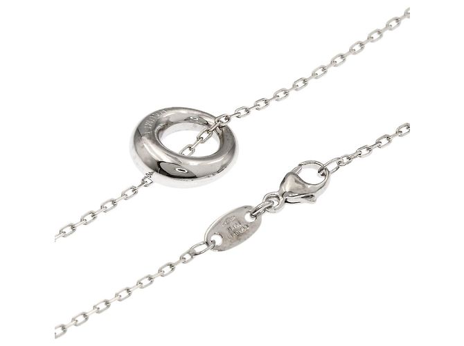 Collana Anneau Chaumet in oro bianco 18K - vista 2