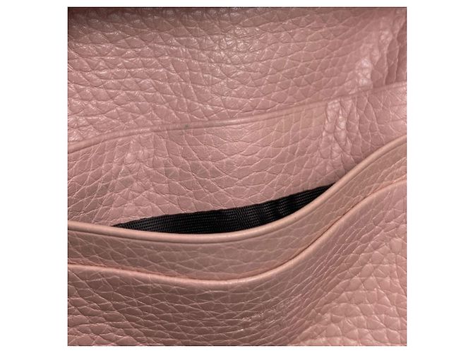 Gucci 460185 Animalier Bee Cartera Bi-fold Rosa - vista 10