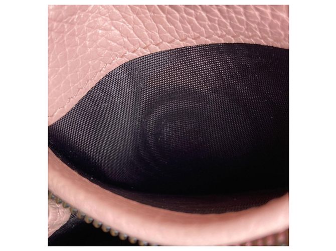 Gucci 460185 Animalier Bee Cartera Bi-fold Rosa - vista 12
