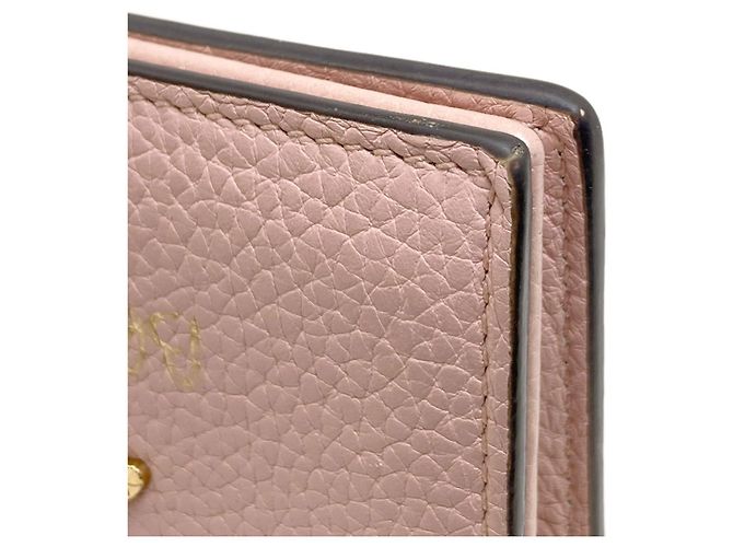 Gucci 460185 Animalier Bee Cartera Bi-fold Rosa - vista 21
