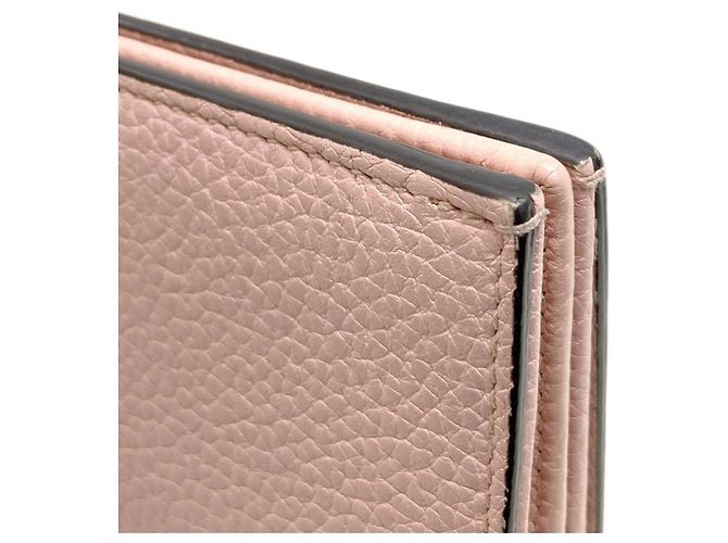Gucci 460185 Animalier Bee Cartera Bi-fold Rosa - vista 22