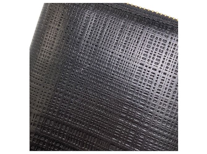 Cartera larga de piel Anagram para mujer Loewe Negro - vista 13