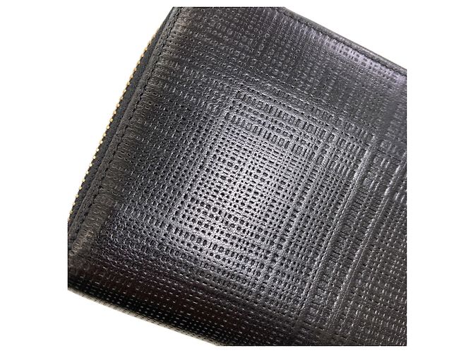 Cartera larga de piel Anagram para mujer Loewe Negro - vista 14