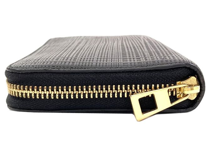 Cartera larga de piel Anagram para mujer Loewe Negro - vista 3