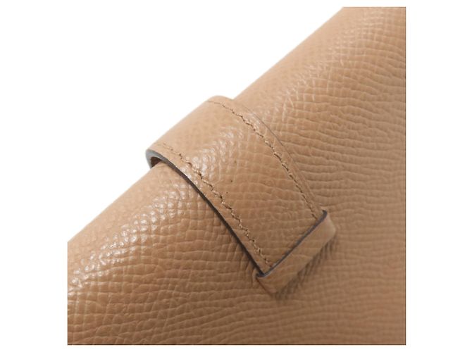 Hermès Hermes Bearn Combination Verso Bi-fold Wallet Braun Pink - Ansicht 13