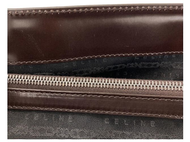 Céline Borsa Boogie Bag C Sulky di Celine Marrone Marrone scuro - vista 10