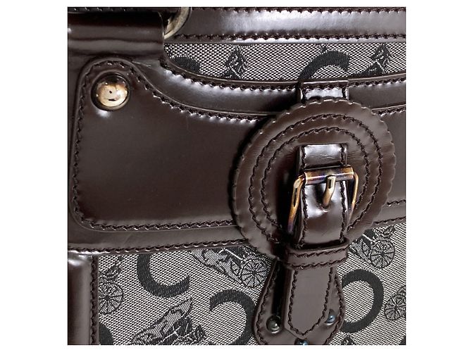 Céline Borsa Boogie Bag C Sulky di Celine Marrone Marrone scuro - vista 14