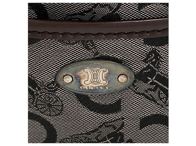 Céline Borsa Boogie Bag C Sulky di Celine Marrone Marrone scuro - vista 17