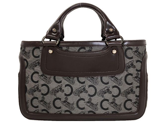 Céline Borsa Boogie Bag C Sulky di Celine Marrone Marrone scuro - vista 2