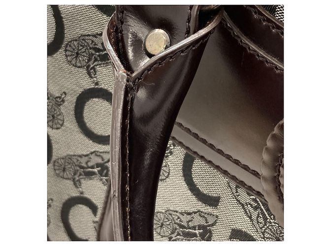 Céline Borsa Boogie Bag C Sulky di Celine Marrone Marrone scuro - vista 20